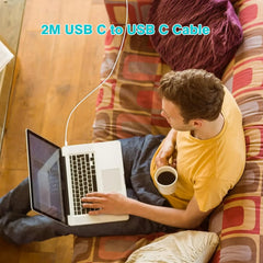 30W USB-C polnilnik s kablom USB-C 2 m