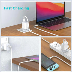 30W USB-C polnilnik s kablom USB-C 2 m