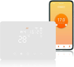 KETOTEK WiFi Pametni Termostat 5A 230V za Plinski Kotel / Vodno Talno Ogrevanje