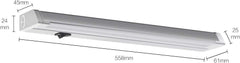DA LIGHT 56 cm vrtljiva podpultna LED svetilka