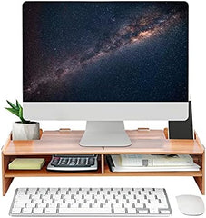 EJOYOUS Leseno stojalo za monitor s predali