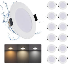 12x GREBEAM 7W vgradna LED stropna svetilka 3000K–6000K