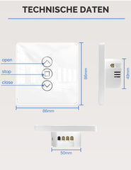 MOES pametno WiFi stikalo za rolete z glasovnim upravljanjem - komplet 4 kosov