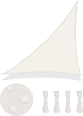 LOVE STORY vodoodporno trikotno senčno jadro - 3 x 3 x 4,25 m