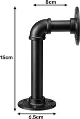 4x BEJOY industrijski nosilec za polico 15×8 cm