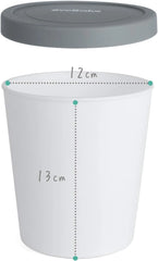 2x SVEBAKE 1 l posoda za sladoled s silikonskim pokrovom