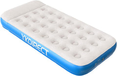 Napihljiva postelja za kampiranje za eno osebo, 190 × 100 × 22 cm