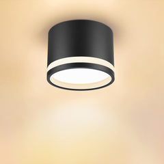 KYOTECH LED stropni nadgradni reflektor,6 W, 3000 K, 550 lm - mat črna