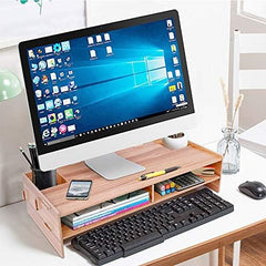 EJOYOUS Leseno stojalo za monitor s predali