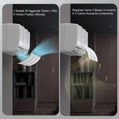 DYBOHF univerzalni nastavljivi deflektor zraka za klimatsko napravo