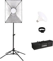 FGEN profesionalni fotografski set – LED softbox 135 W + štirinožni stativ