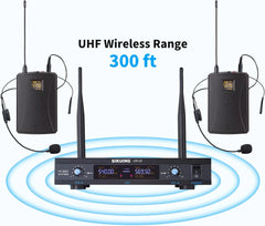SIKUING UHF brezžični mikrofonski sistem