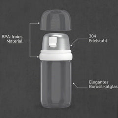 KITCHENDAO 120 ml stekleni dozirnik za sol in poper