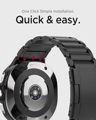 MIIMALL Titanov Pašček za Samsung Galaxy Watch Ultra 47 mm (2024/2025)