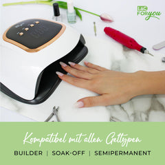 LAC FOR YOU UV LED sušilna lučka za nohte z LCD zaslonom in samodejnim senzorjem