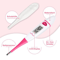 EASY@HOME azalni termometer za nadzor cikla z aplikacijo Premom