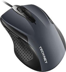 TECKNET žična USB miška z ergonomsko zasnovo