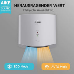 AIKE kompaktni električni sušilnik za roke 1400W, AK2630S