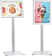STANDNEE aluminijasto talno stojalo za plakate in obvestila - A3 Format