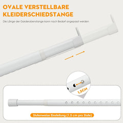 POSKENA teleskopska garderobna palica 43–131 cm