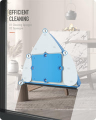 BAFFECT dvostranski magnetni čistilec oken