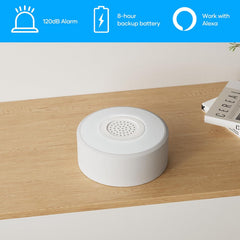 AGSHOME brezžični pametni WiFi alarmni sistem za dom - 8-delni komplet