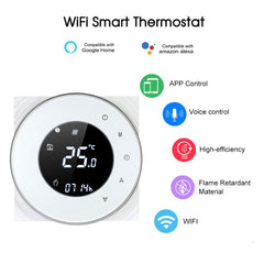 DECDEAL pametni sobni WiFi termostat za plinski kotel z LCD zaslonom na dotik