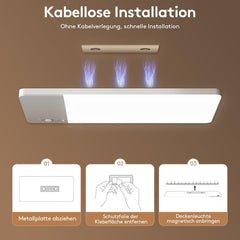 SNADER LED brezžična stropna svetilka z gibalnim senzorjem in daljinskim upravljalnikom