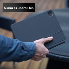 SEAGTIGAU magnetni ovitek s tipkovnico za iPad Air 11", iPad Pro 11" in iPad Air 10.9"