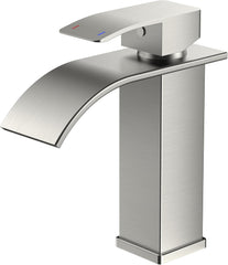 FORIOUS Kopalniška Armatura Z Vodopadnim Izlivom - 110 mm, brušen videz