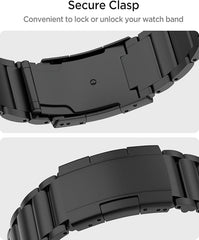 MIIMALL Titanov Pašček za Samsung Galaxy Watch Ultra 47 mm (2024/2025)