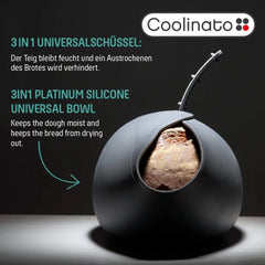 COOLINATO silikonska skleda za peko kruha