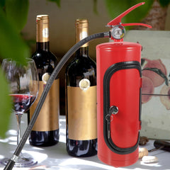 DECORNIJIA kovinska škatla za vino gasilni aparat