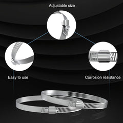 BROGACHY Fleksibilna prezračevalna aluminijasta cev - 200 mm, 5 m