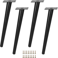4x DBREAKS 30 cm poševne kovinske noge za pohištvo