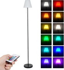 LIXADA zunanja RBG vodoodporna solarna stoječa svetilka