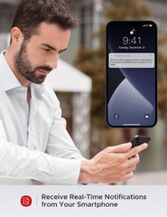 Pametni Wi-Fi dimni alarm z zamenljivo baterijo in funkcijo samopreizkusa