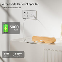 HENSAM brezžična LED stenska svetilka z baterijo