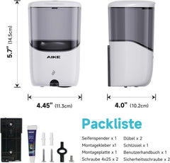AIKE 650 ml avtomatski stenski dozirnik mila
