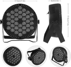 MOSFIATA RGB DJ LED PAR reflektor z daljinskim upravljalnikom