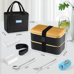 HOLIPOT 2-nivojska bento škatla za malico 3200ml