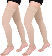 2x XL EVOLYLINE kompresijske nogavice brez prstov