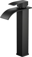 FORIOUS Kopalniška Armatura Z Vodopadnim Izlivom - 220 mm, mat črna