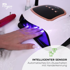 LAC FOR YOU UV LED sušilna lučka za nohte z LCD zaslonom in samodejnim senzorjem