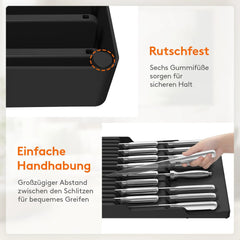 LIFEWIT magnetni organizator za 16 nožev