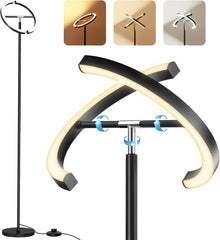 SIBRILLE vrtljiva talna svetilka z 3 barvnimi temperaturami in nočnim načinom