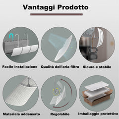 DYBOHF univerzalni nastavljivi deflektor zraka za klimatsko napravo