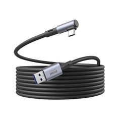 3‑metrski povezovalni kabel za Quest 3S/3/2/1/Pro in Pico 4, USB 3.0 z nastavkom za pripenjanje