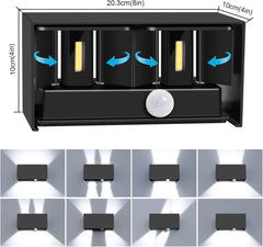 KINGWEN LED 20 W zunanja LED svetilka Kingwen s senzorjem gibanja in mraka - 6000 K