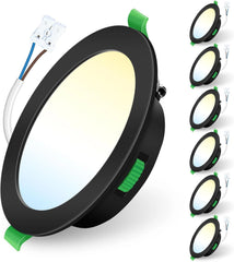 6x ALUSSO 148 mm LED vgradna svetilka